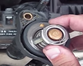 Dodge Neon thermostat install 2