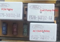 Ford Taurus Fuel Pump Relay Location