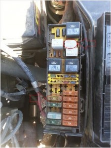 Ford Taurus / Sable Fuel Trouble Shooting 1996 to 1999 ... 1993 ford bronco fuse box 