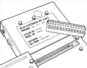 1989 General Motors electronic control module and PROM