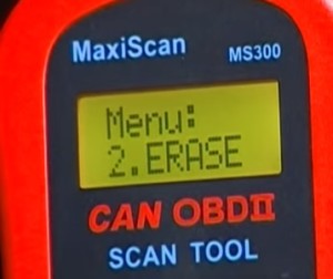 Review and Setup Autel MaxiScan MS300 CAN Diagnostic Scan Tool for OBDII Erase Error Codes