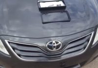 how-to-install-a-front-license-plate-toyota-camry-2007-2011