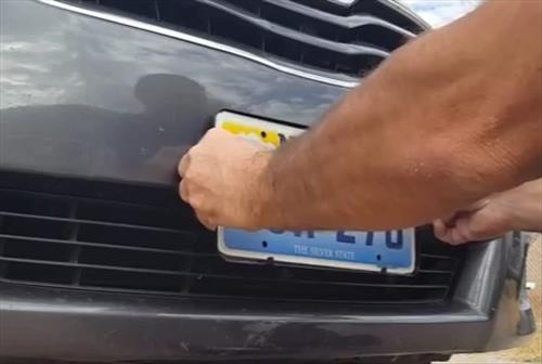 installing front license plate holder gmc sierra 2016 installing front license plate holder gmc sierra 2016