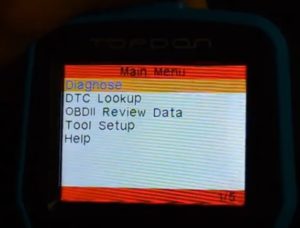 Review Topdon Professional Universal OBD2 Screen
