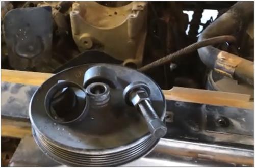 How To Remove a GM or Chevy Power Steering Pump Pulley