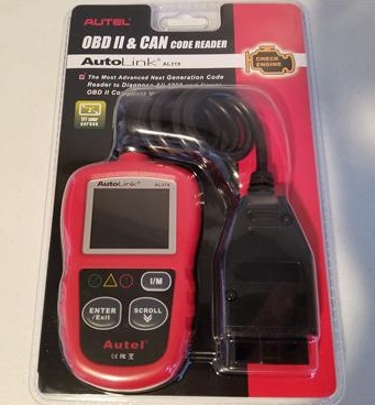 Review Autel Auto Link Al319 Obd2 Scanner Backyardmechanic