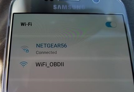 How To Connect a OBD2 WiFi Dongle to an Android Step 2