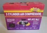 Review Audew Dual Cylinder 12 Volt Air Compressor Pump