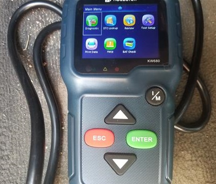 Review KW680 OBDII Automotive Car Truck Engine Scan Tool ON