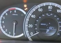 How To Reset 2012-2016 Honda Accord Service Maint Light