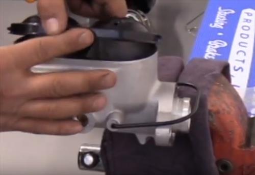 How To Bench Bleed a New Master Cylinder Step 2