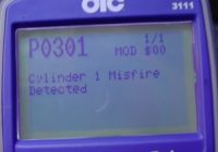 How To Fix Error Code P0301 Cylinder 1 Engine Misfire