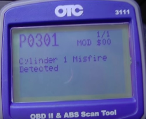 How To Fix Error Code P0301 Cylinder 1 Engine Misfire