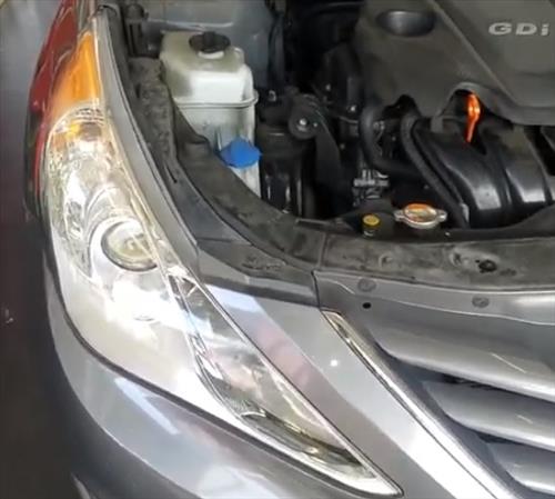 How to Replace Headlight Bulb 2011-2014 Hyundai Sonata