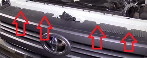 How to Replace Headlight Bulb 2014-2019 Toyota Tundra Step 2