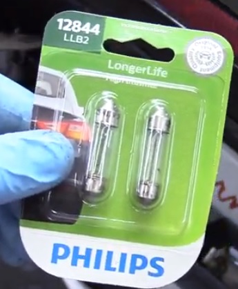 philips license plate bulb