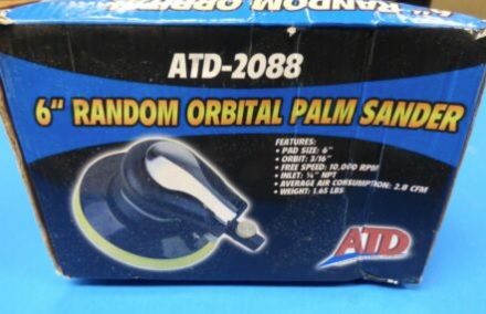 Best Orbital Sander for Auto Body Work ATD Tools 2088