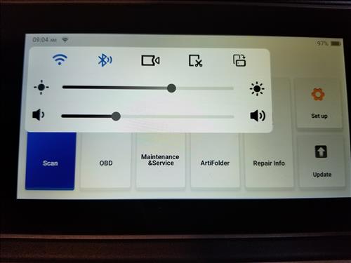 Review TOPDON ArtiDiag800BT OBD2 Scanner Bluetooth Wireless Diagnostic Tool Menu 2