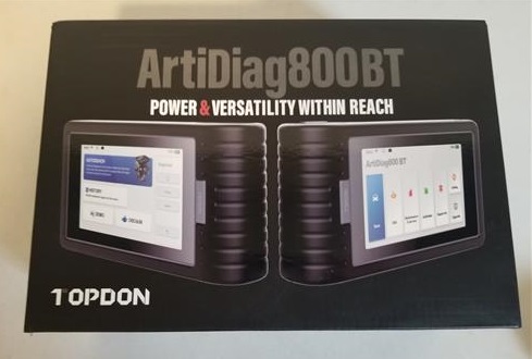 Review TOPDON ArtiDiag800BT OBD2 Scanner Wireless Diagnostic Tool