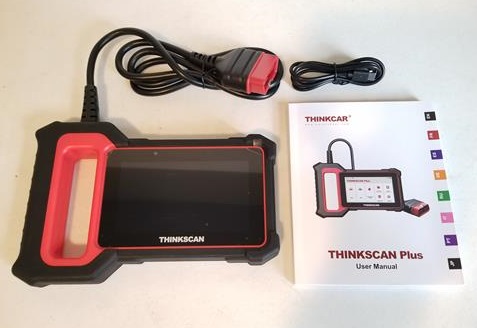 Review ThinkScan Plus S4 OBD2 Scanner ALL