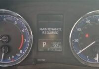 Reset the Maintenance Required Light 2019 Toyota Corolla