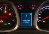 Engine Power Reduced Chevy Equinox