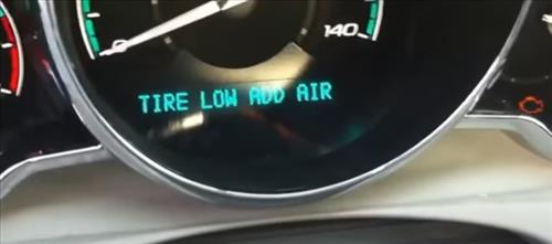 How To Clear an SVC Tire Monitor Error Warning Message Add Air