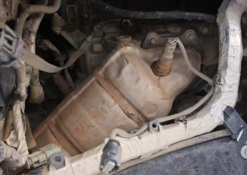 Catalytic Converter on a Jeep Wrangler P0430