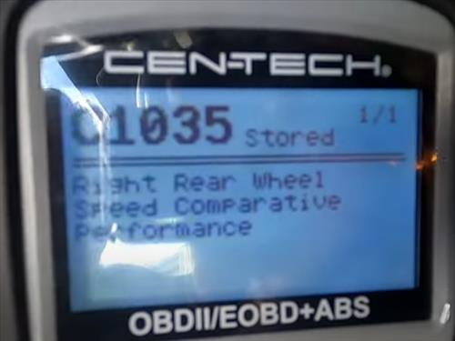 Causes and Fixes of ESP BAS Light Jeep Wheel Sensor Code C1035