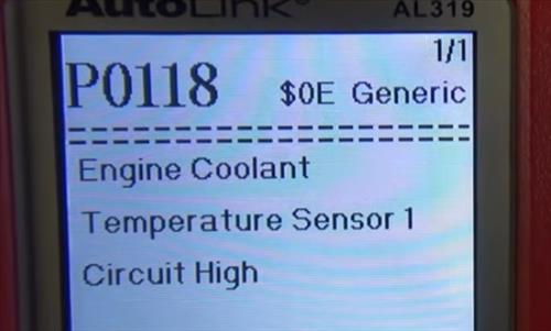 Causes and Fixes P0118 Code Honda