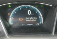 Honda Electric Parking Brake Problem