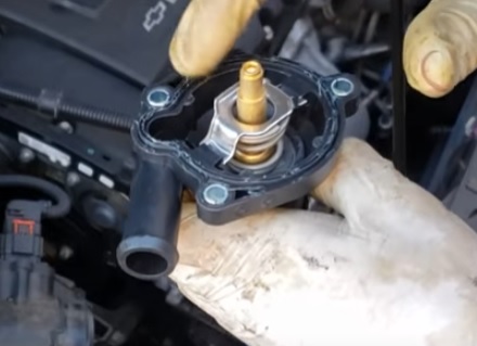 How To Replace a Chevy Cruze Thermostat Step 8