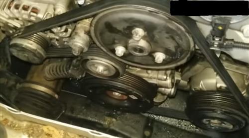 How to Replace a Chevy Cruze Water Pump Step 11