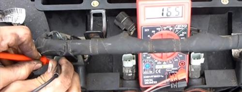 How To Test a Fuel Injector With a Multimeter Step 4