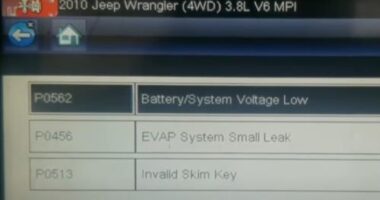 Causes and Fixes Jeep P0456 Code