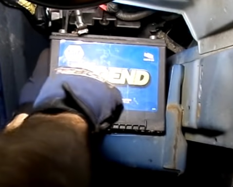 dodge journey 2010 battery location