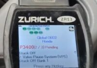 Honda P3400 Engine OBDII Error Code