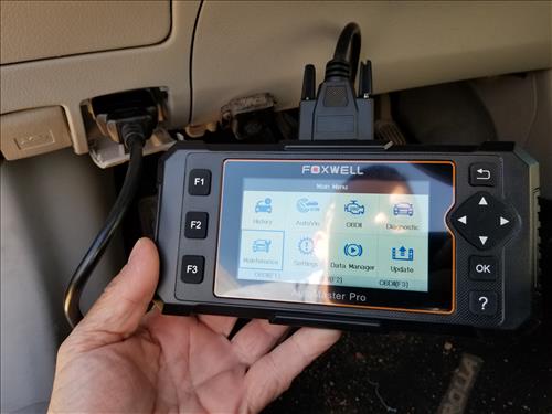 Scanning for OBDII Codes and Errors
