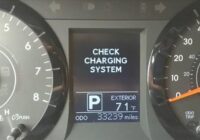 Causes for Toyota Check Charging System Error Message