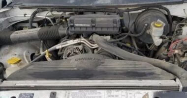 1971-2003 Chrysler Dodge 360 (5.9L) V8 Engine Firing Order, Cylinder Location, Bank-1 and Bank-2